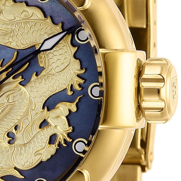 Invicta Speedway Mother of Pearl Automatic Dragon